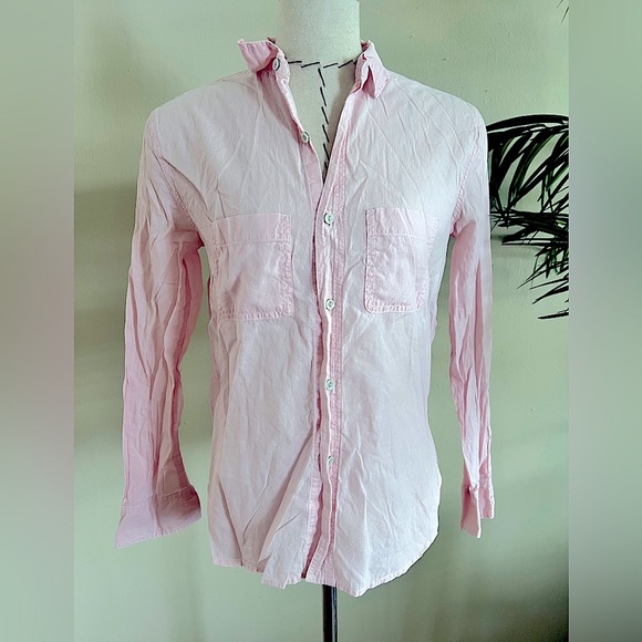 Victorias Secret Soft Pink Button-Up Shirt | Size XS - Picture 1 of 11
